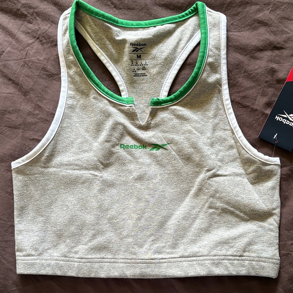 Reebok cropped tank